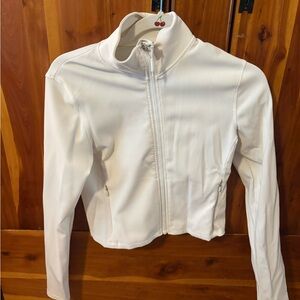 Kyodan Women's White Bomber Jacket